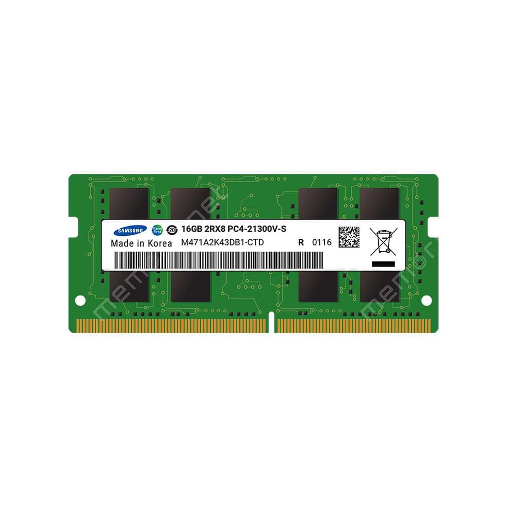 Samsung 16Gb So-DIMM DDR4 2666Mhz 1.2V ECC - Ibertronica
