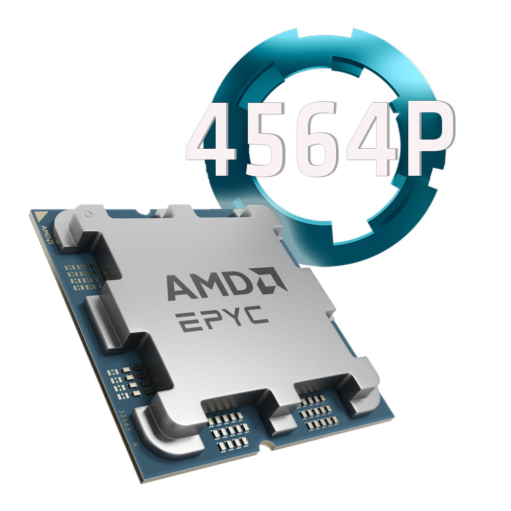 Amd EPYC 4564P 4.5Ghz Socket AM5. TRAY.