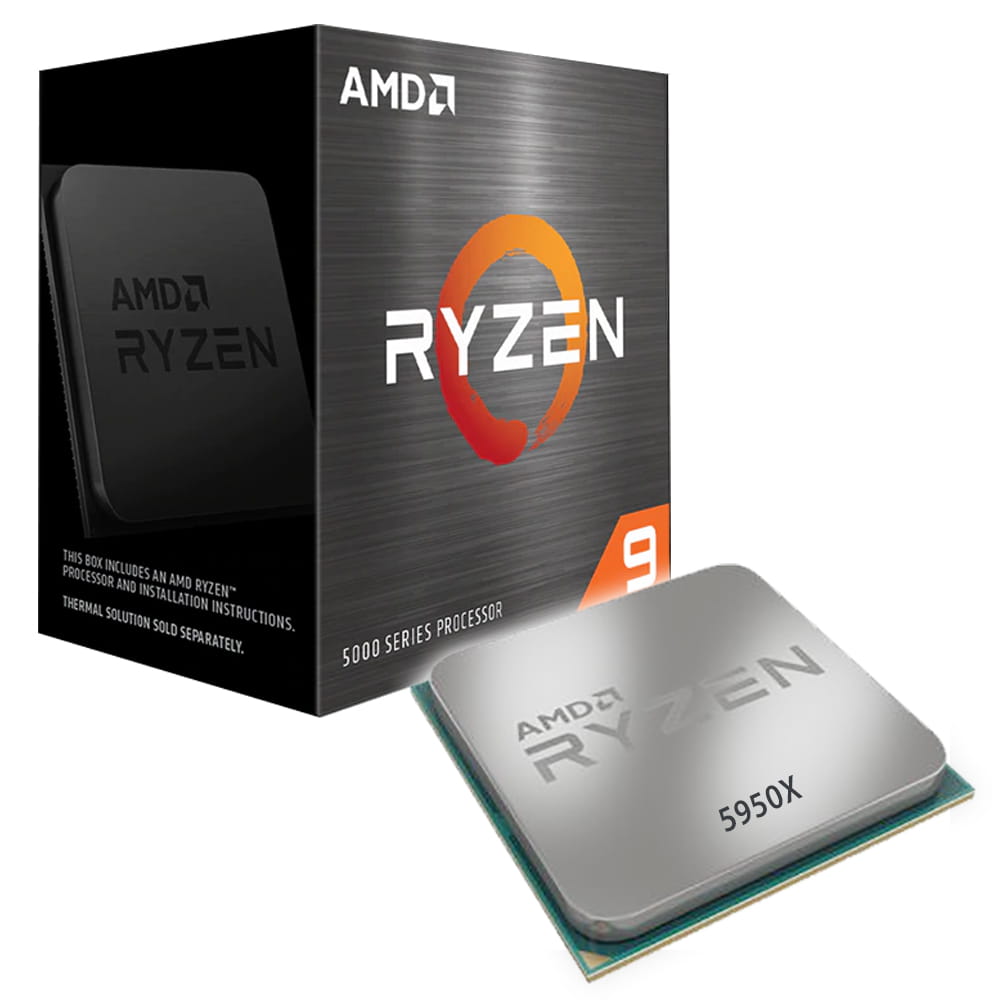 Amd Ryzen 9 5950X 4.9Ghz. Socket AM4.