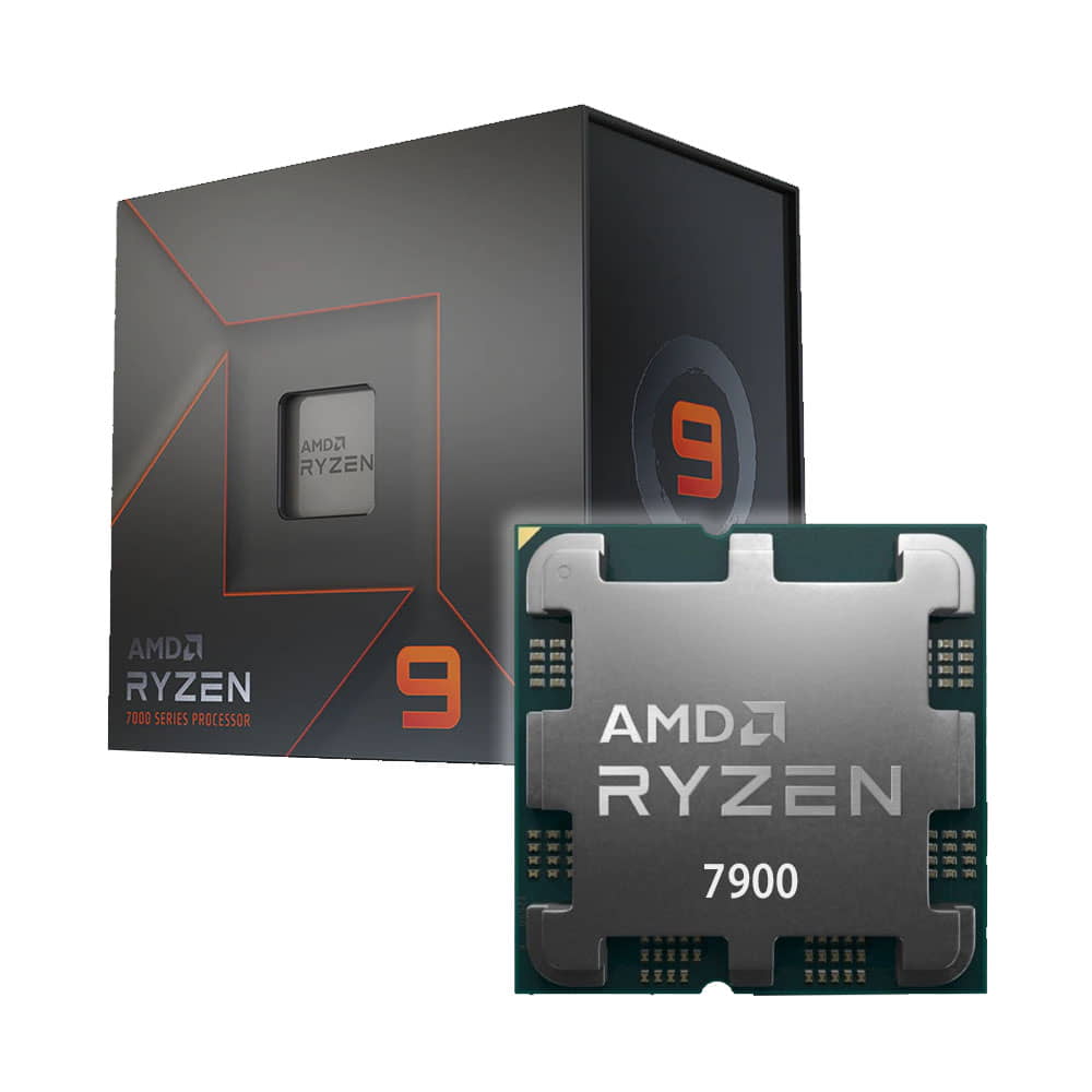 Amd Ryzen 9 7900 3.7Ghz. Socket AM5.