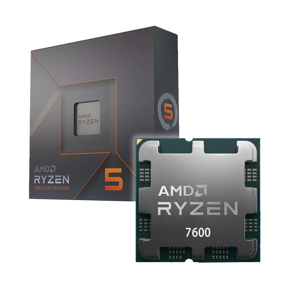 Amd Ryzen 5 7600 3.8Ghz. Socket AM5.