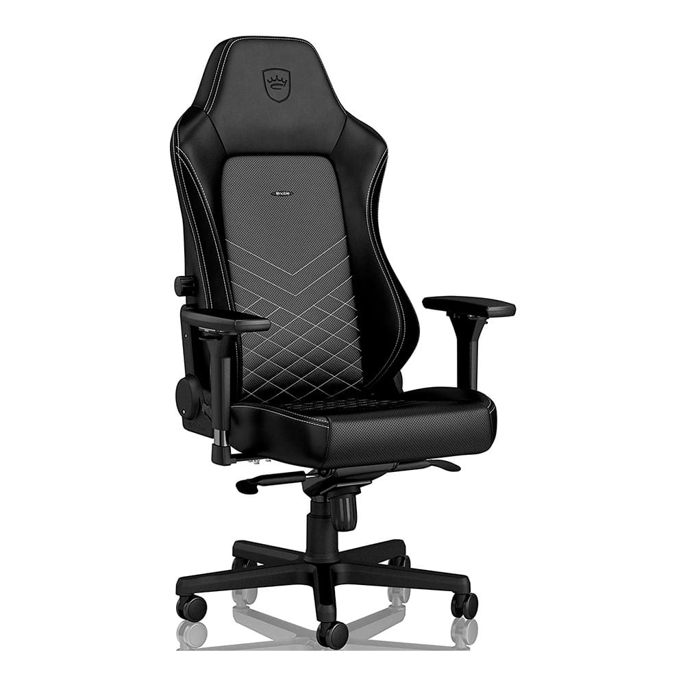 Noblechairs Hero Cuero PU Negro/Blanco