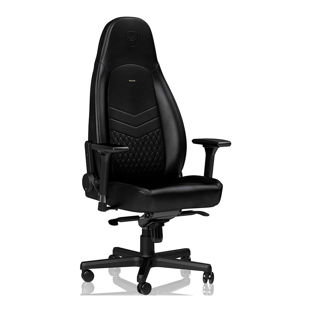 Noblechairs Icon Cuero Real Negro