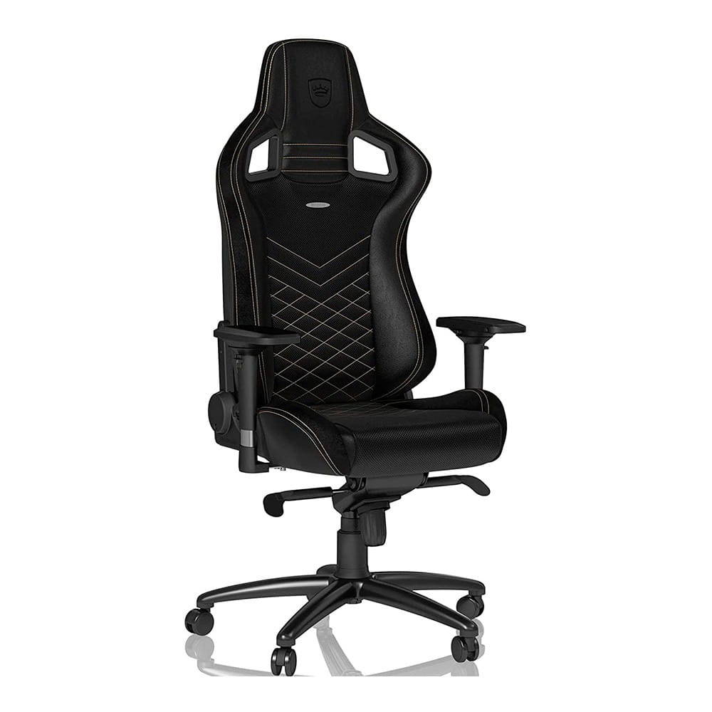 Noblechairs Epic Cuero PU Negro/Dorado
