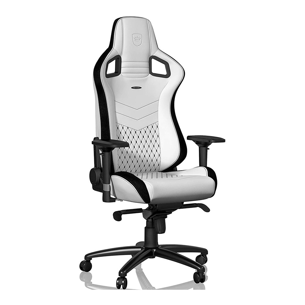 Noblechairs Epic Cuero PU Blanco/Negro