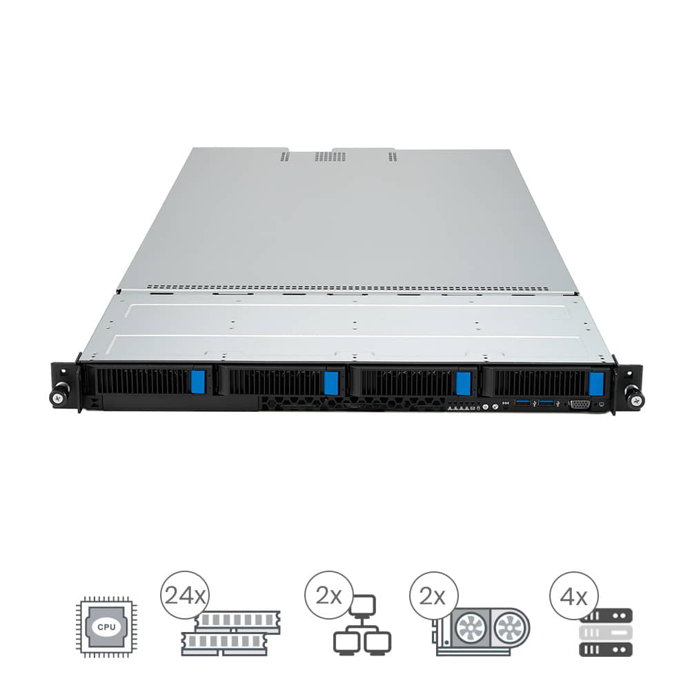 Asus RS501A-E12-RS4 (Hasta 2 GPUs)