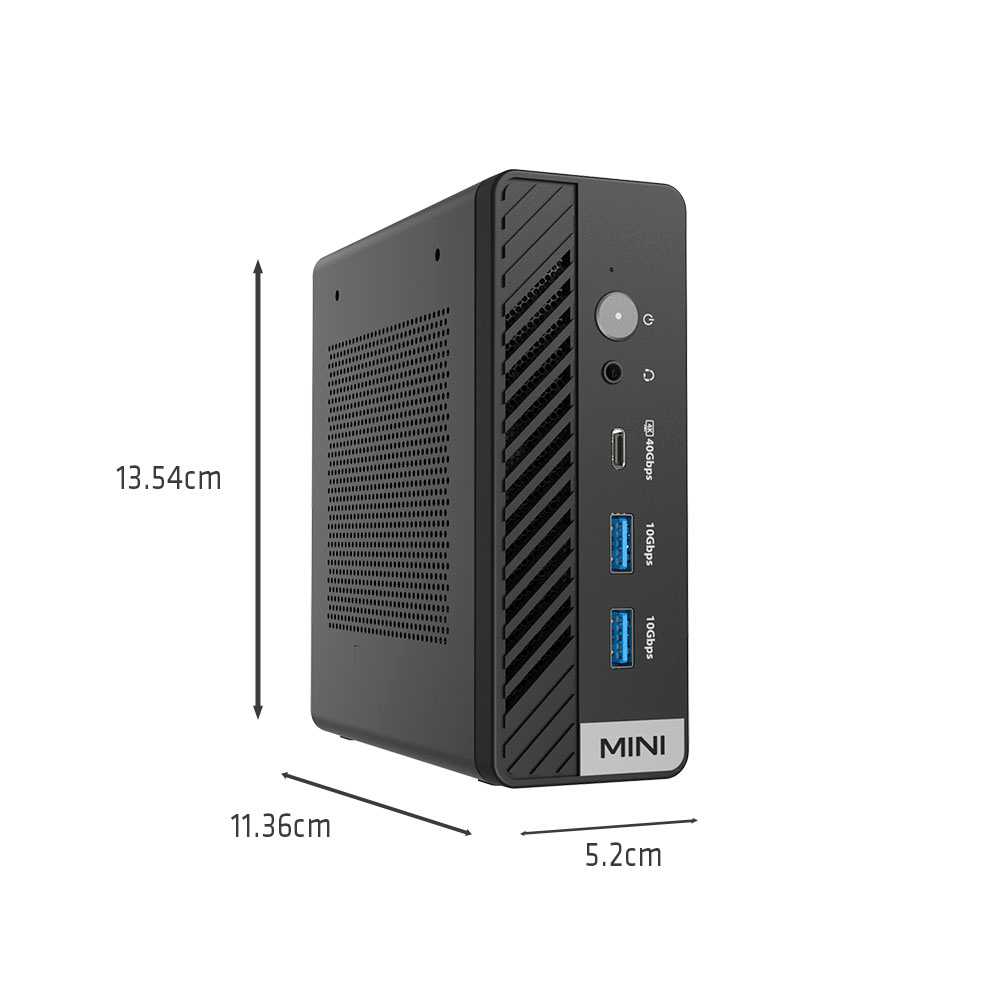 Itek Mini PC - 0.8L, i5-12450H