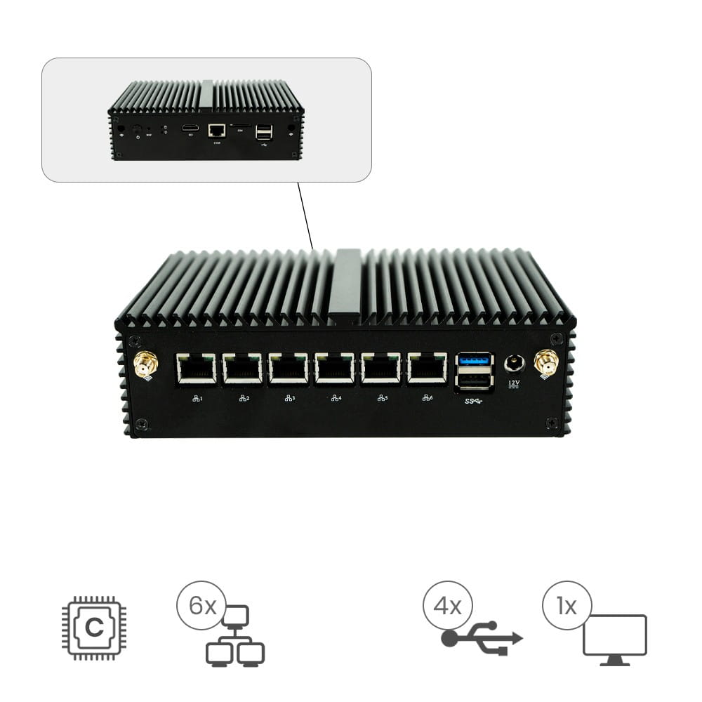 Appliot CMP102 6 Lan Pfsense