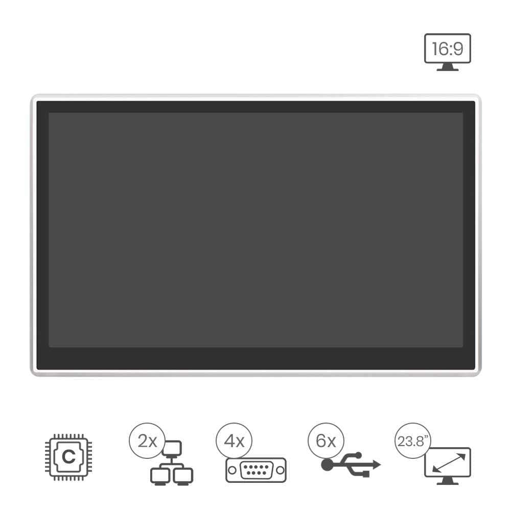 Panel Pc 23.8" 16:9 J1900