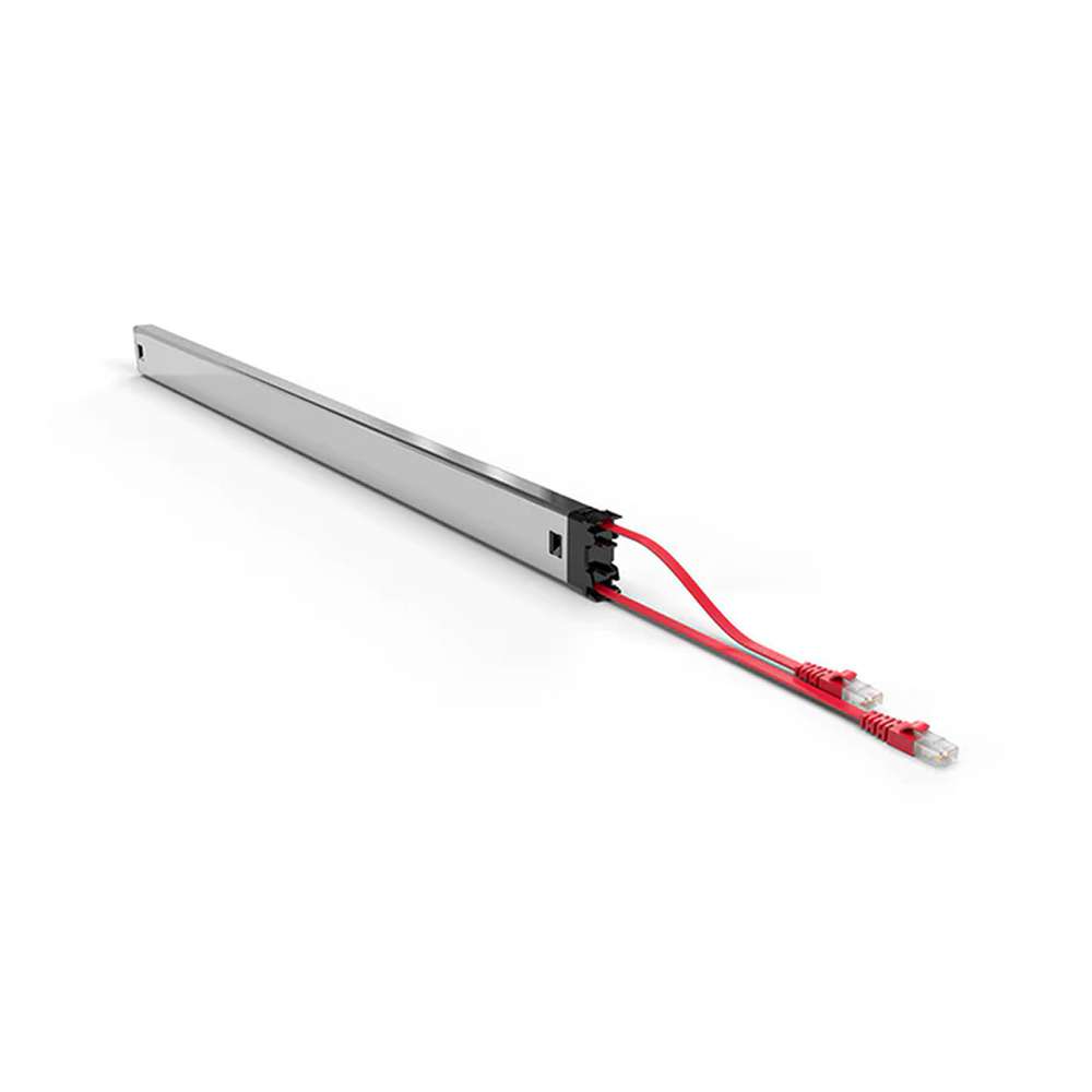 Cassette Patchbox Plus+ Cat.6a STP 2.5m Rojo