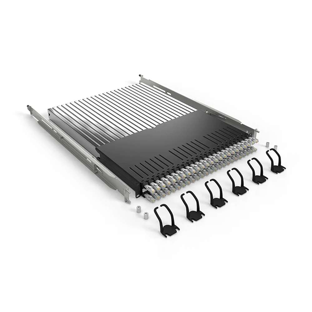 Kit Patchbox Plus+ Cat.6a STP 1.8m Gris