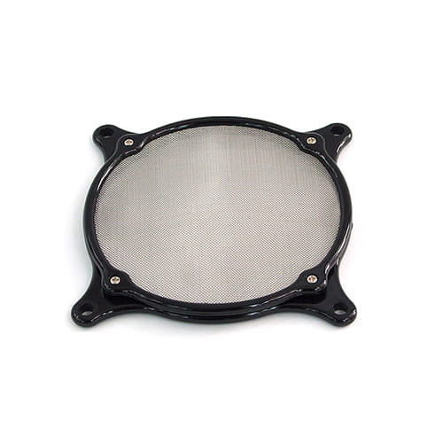 Phobya 80034. Filtro de plástico 80x80mm. Color Negro.