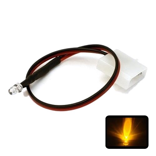 Phobya LED 5mm. Ultrahell Amarillo