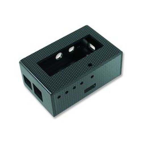 Caja para KIT Raspberry Pi + PiFace + Display. Fibra carbono