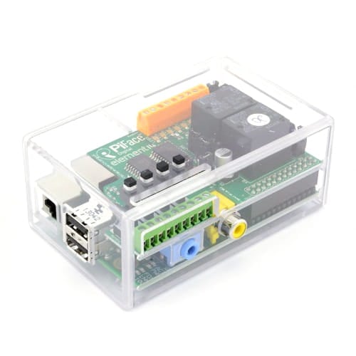 Caja para KIT Raspberry Pi + PiFace Transparente