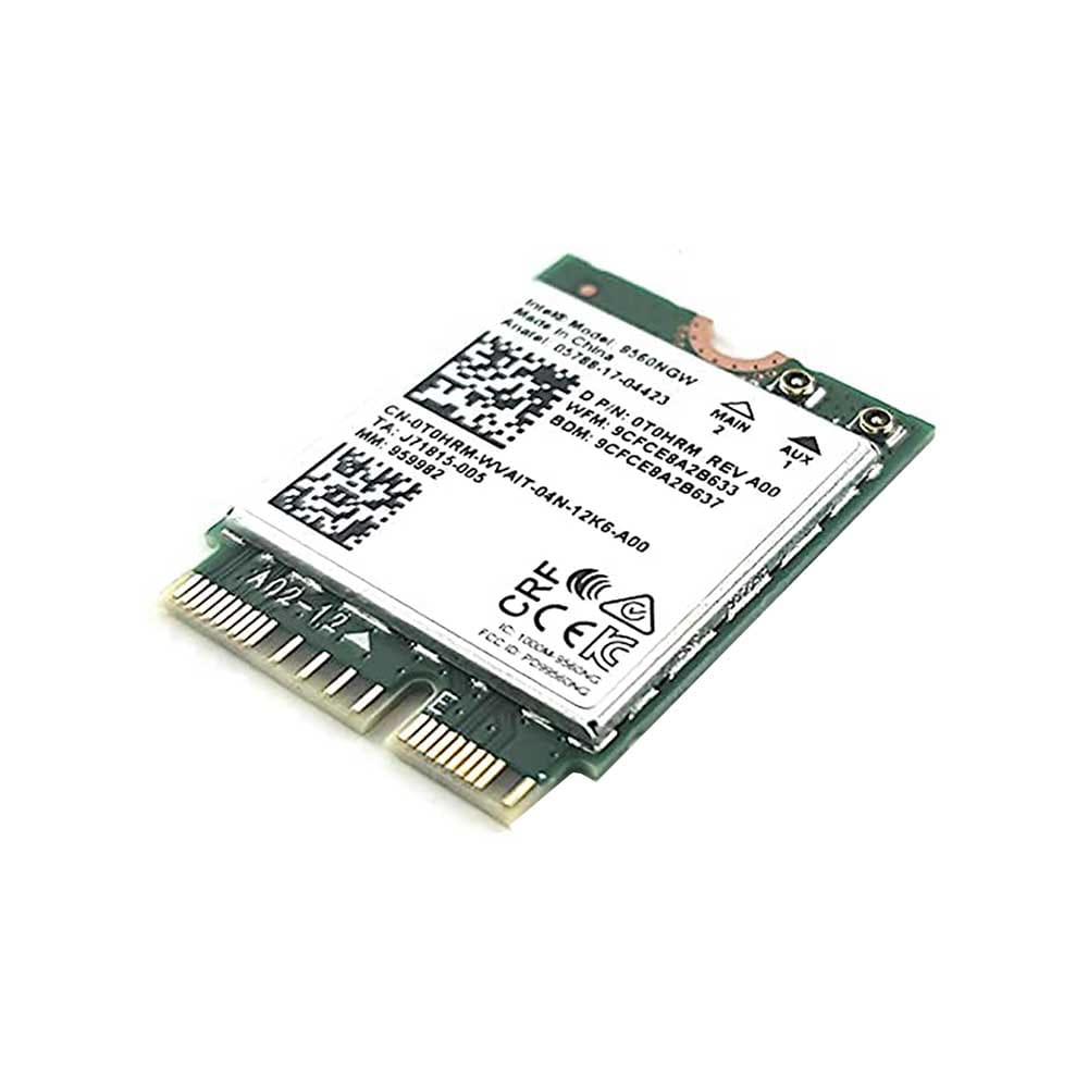 Intel WLAN-AC 9560. WiFi 5 1.7GbE. M.2 non vPro. BULK