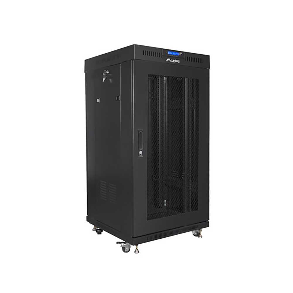 Lanberg Armario Rack 19" 22U 600x600 FF01-6622-23BL