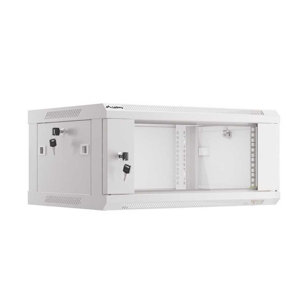 Lanberg Armario Rack Mural 19" 4U 600x450 WF01-6404-10S