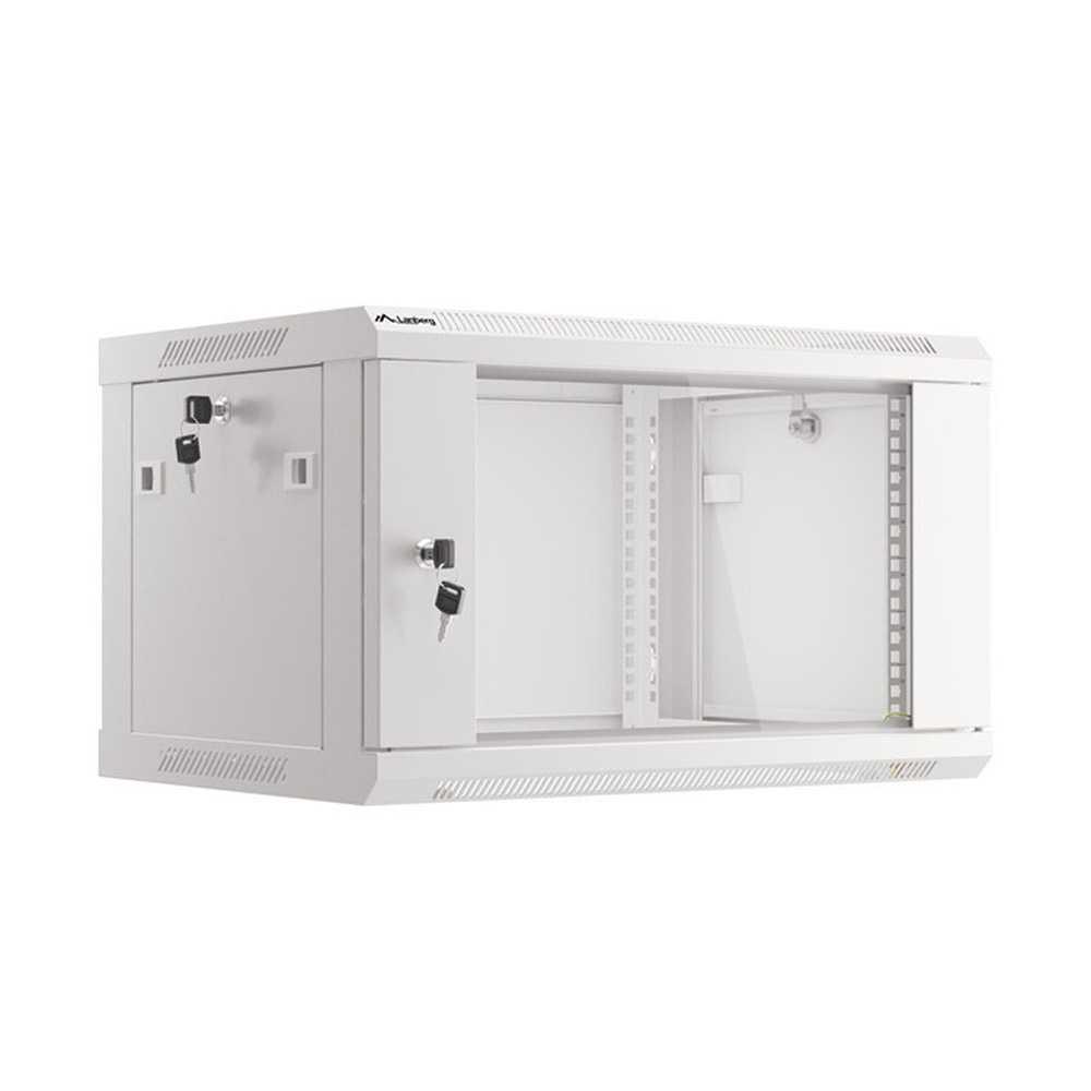 Lanberg Armario Rack Mural 10" 6U 600x450 WF01-6406-10S