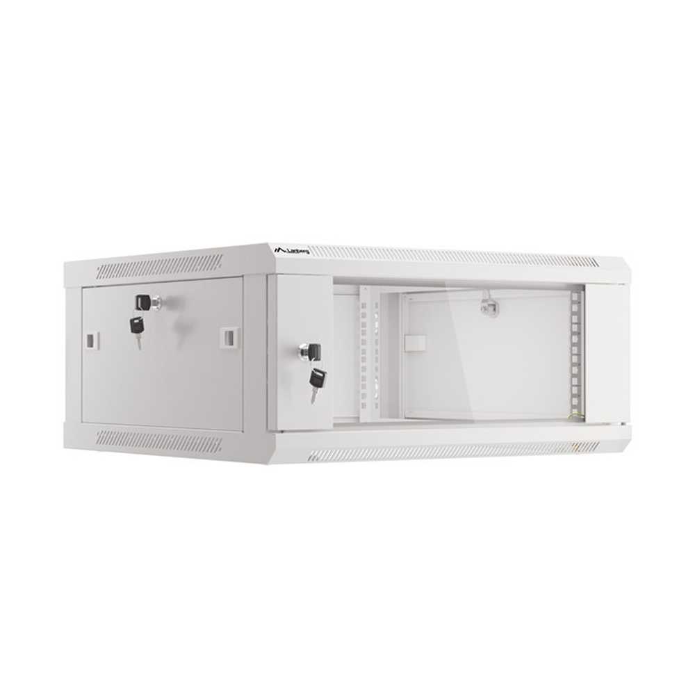 Lanberg Armario Rack Mural 19" 4U 600x600 WF01-6604-10S