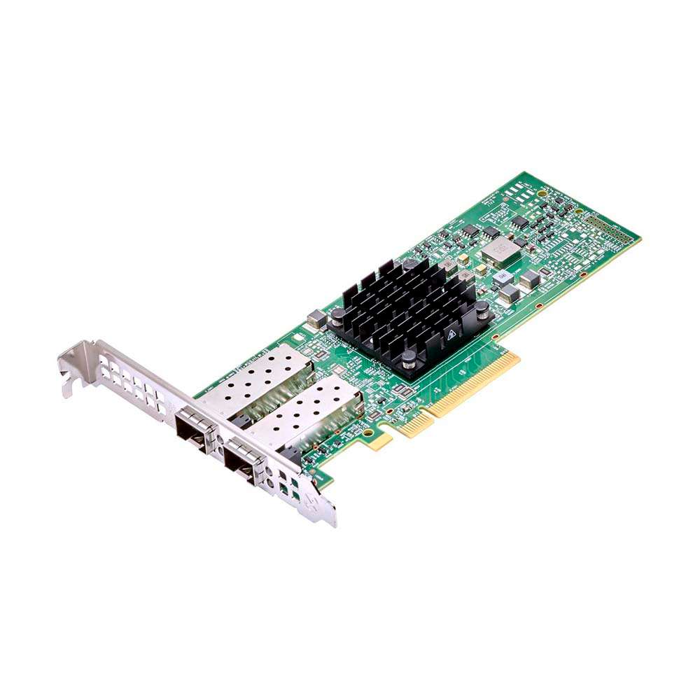 Broadcom BCM957412A4120AC. Broadcom BCM57412. 2x SFP+ 10GbE. PCIe x8.