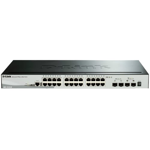 D-Link DGS-1510-28X. Switch Gestionado 24 Puertos Gigabit + 4 10G SFP+.