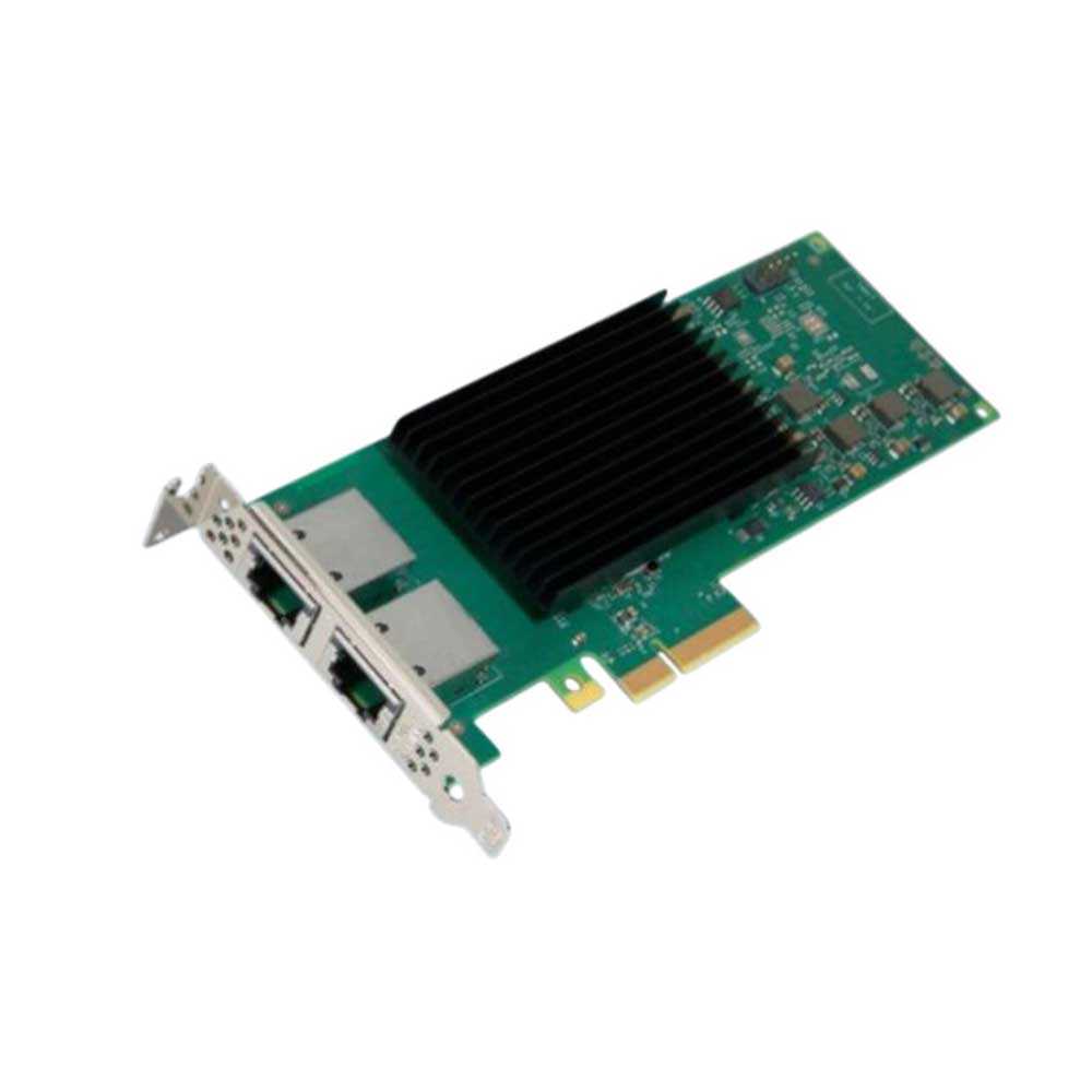 Intel X550-T2. Intel X550. 2x RJ45 10GbE. PCIe x4. BULK card