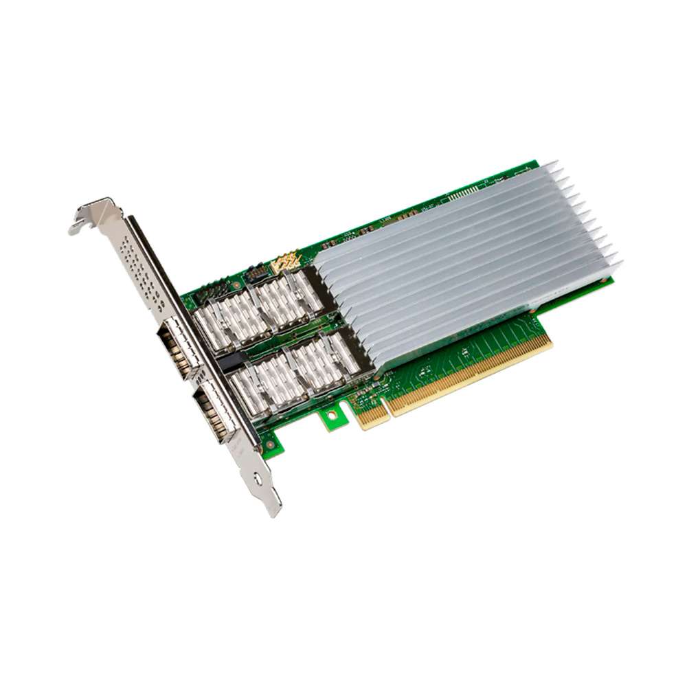 Intel E810-CQDA2. Intel E810. 2x QSFP28 100GbE. PCIe x8. BULK.