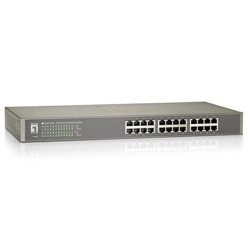 Level One FSW-2450. Switch No Gestionado 24 Puertos Gigabit.