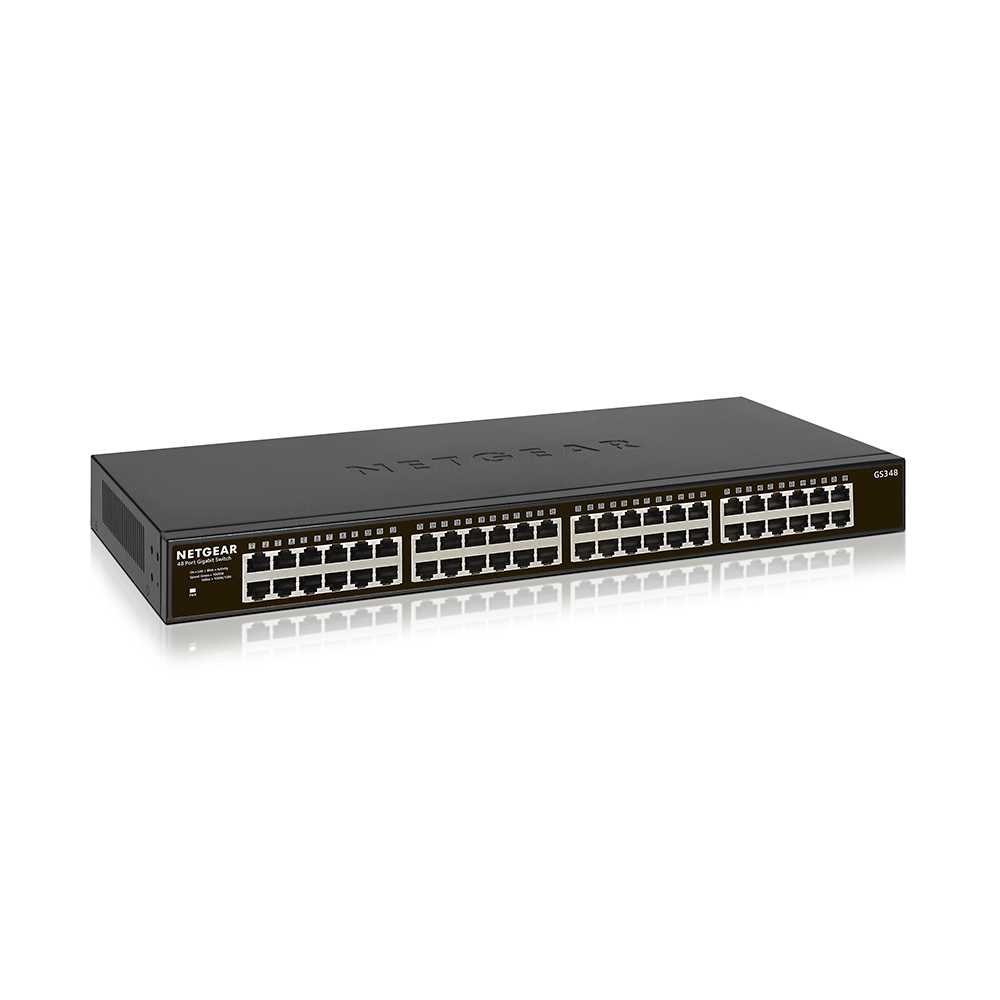 Netgear GS348-100EUS. Switch No Gestionado 48 Puertos Gigabit.