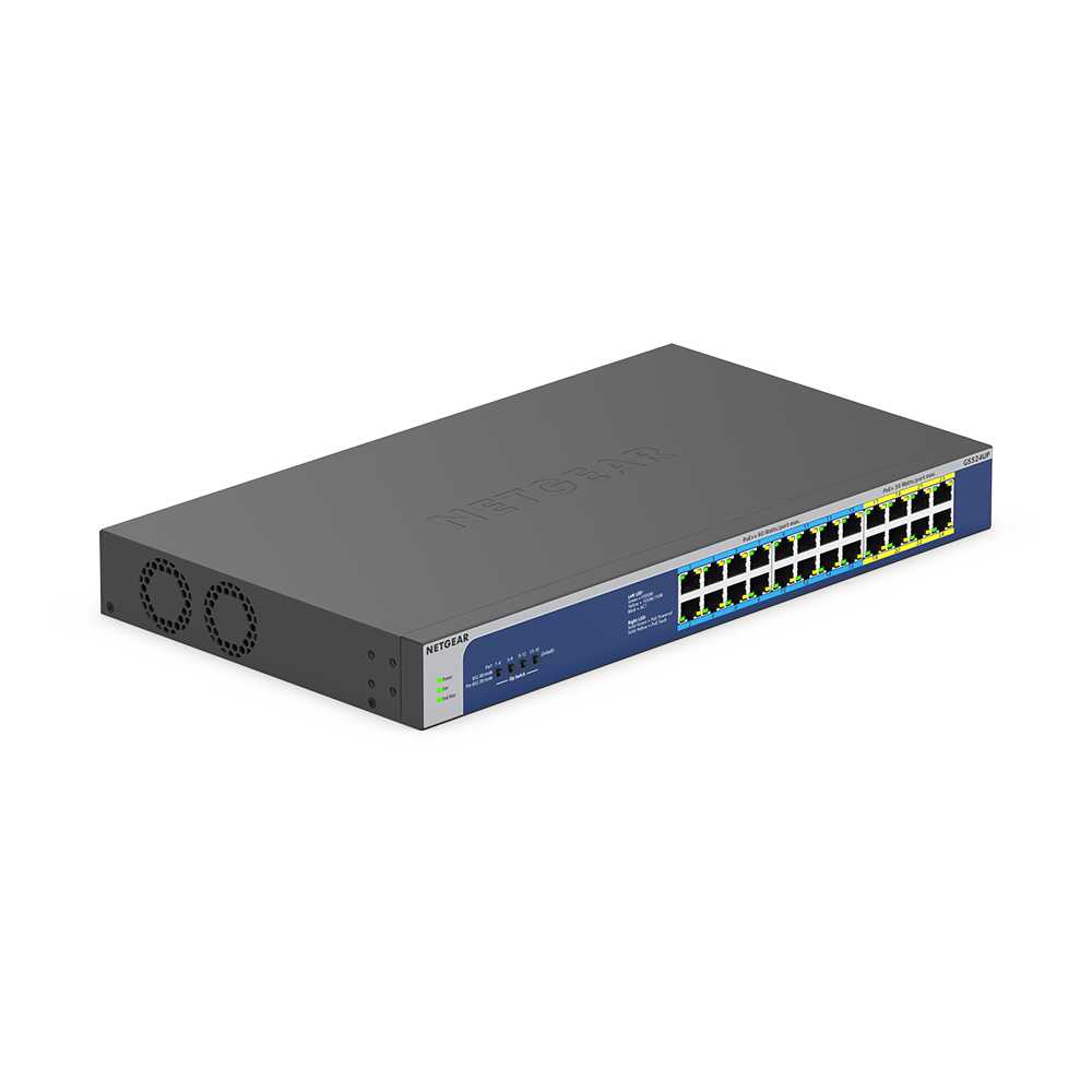 Netgear GS524UP-100EUS PoE+. Switch No Gestionado 24 Puertos Gigabit.