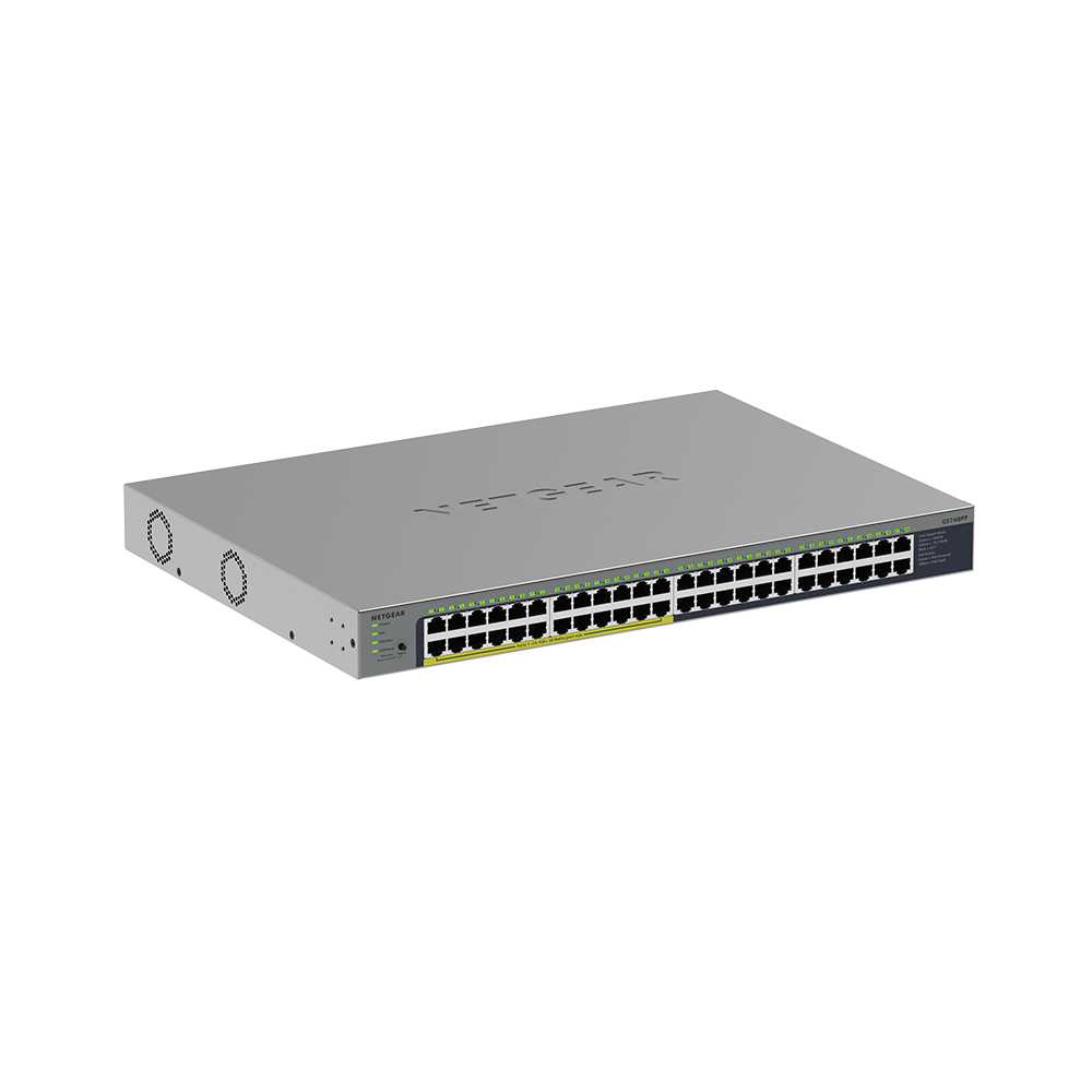 Netgear GS748PP-100EUS PoE+. Switch No Gestionado 48 Puertos Gigabit.