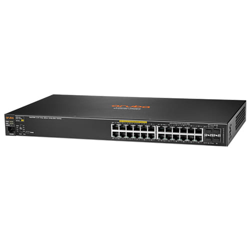 HPE Aruba 2530-24G PoE+. Switch Gestionable 24 Puertos Gigabit + 4 SFP.