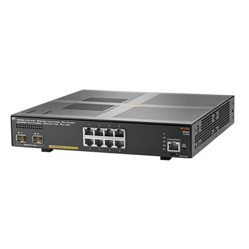 HPE Aruba 2930F 8G PoE+ 2SFP+. Switch Gestionado 8 Puertos Gigabit + 2 SFP+.