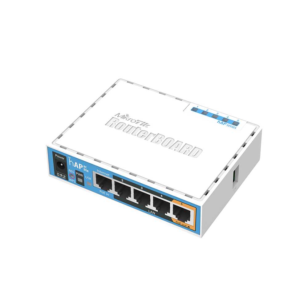 Mikrotik hAP ac lite RB952UI-5AC2ND. Punto de acceso WiFi .