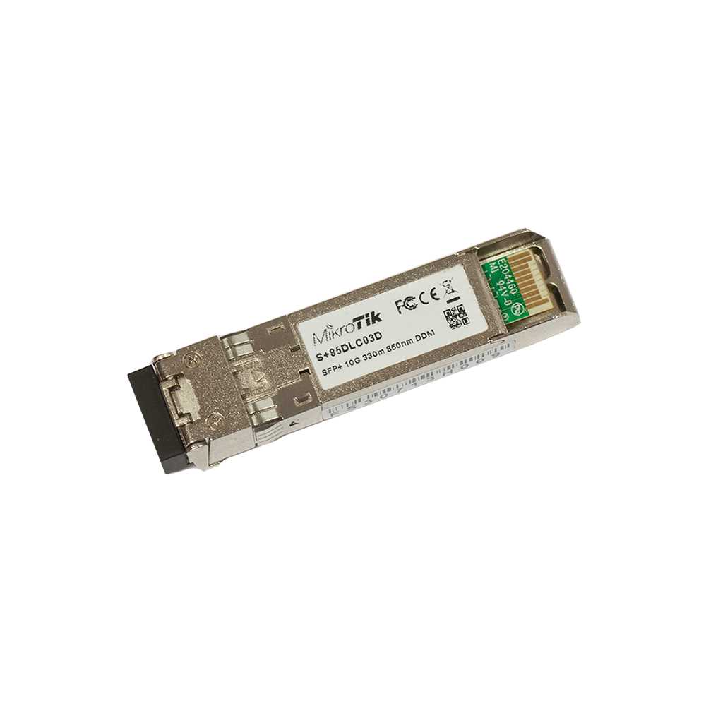 Mikrotik S+85DLC03D. Módulo de transceptor SFP+. 10GbE.