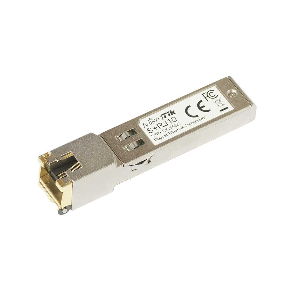 Mikrotik S+RJ10. Módulo de transceptor RJ-45. 10GbE.