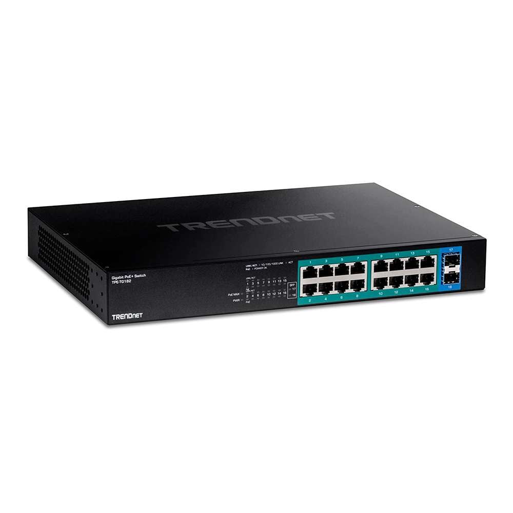 Trendnet TPE-TG182. Switch PoE+ 18 Puertos Gigabit.