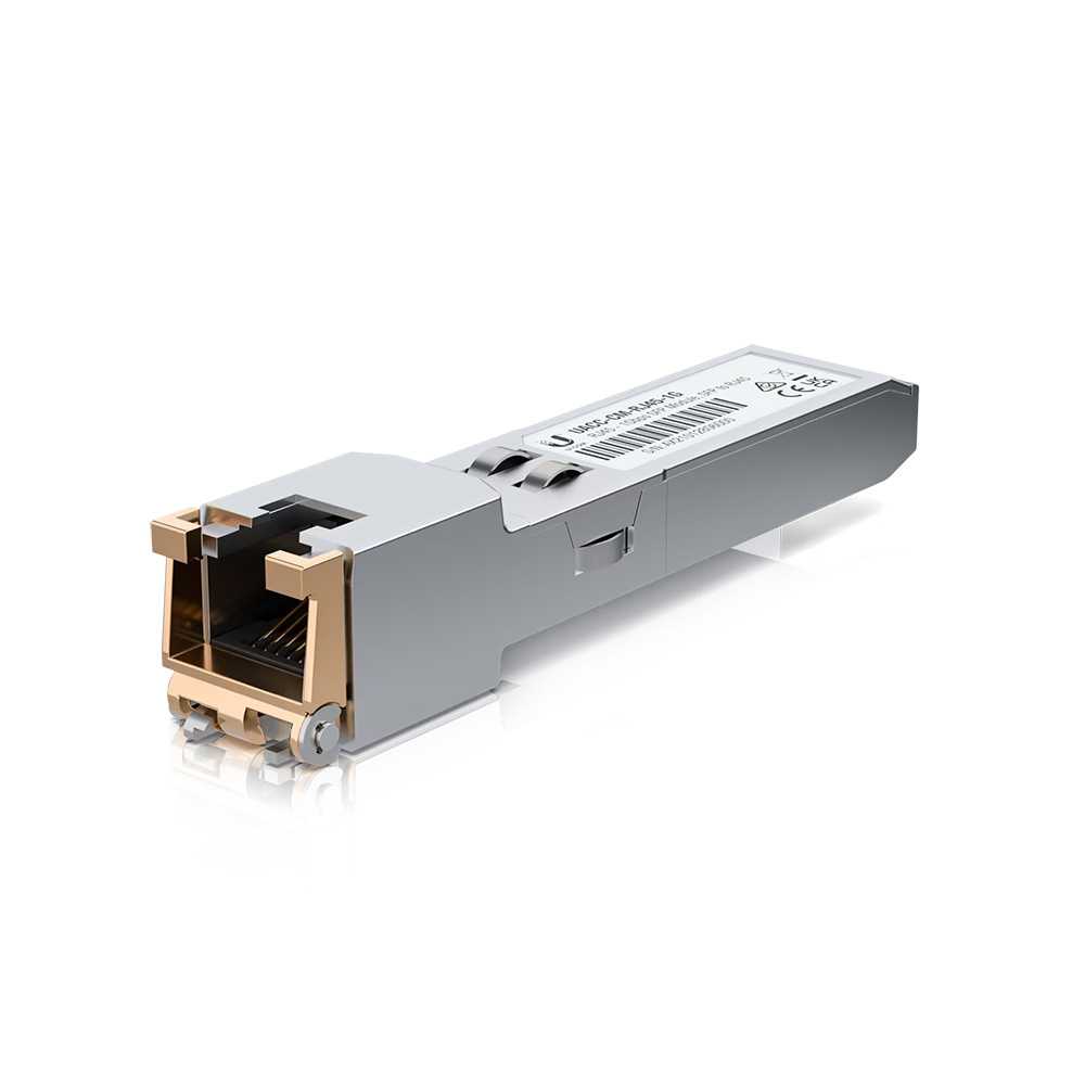 Ubiquiti UACC-CM-RJ45-1G. Módulo de transceptor RJ-45. 1GbE.