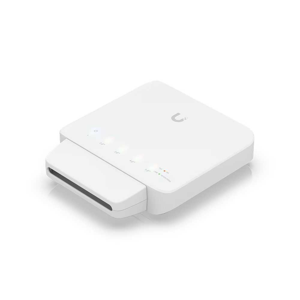 Ubiquiti USW-FLEX. Switch PoE 5 puertos. Pack 3 ud.