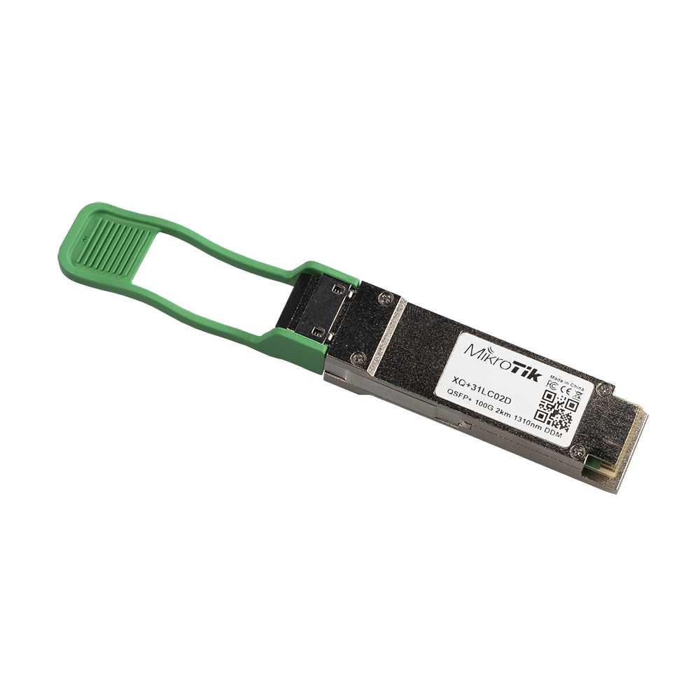 Mikrotik XQ+31LC02D. Módulo de transceptor QSFP28. 100GbE.