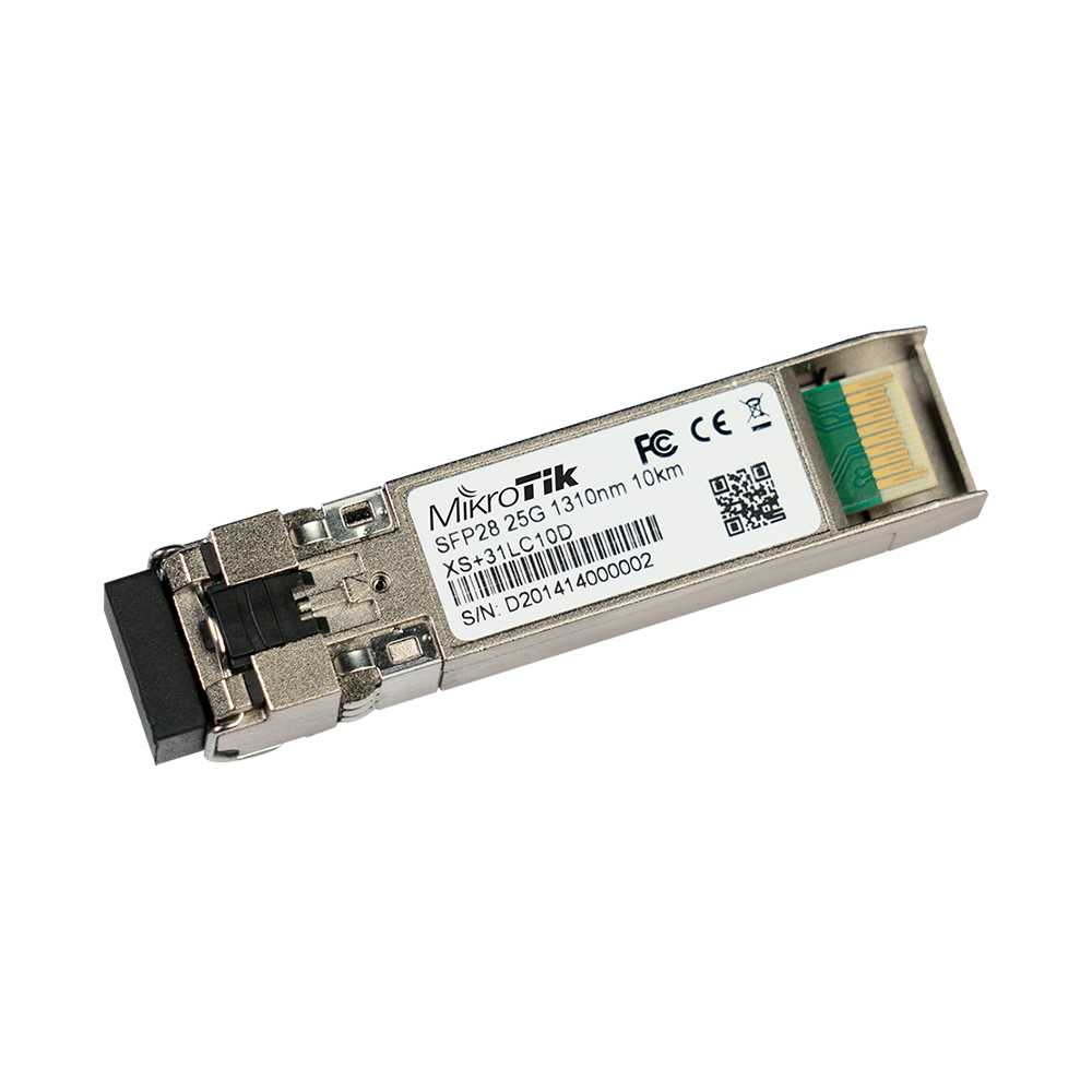 Mikrotik XS+31LC10D. Módulo de transceptor SFP28. 25GbE.