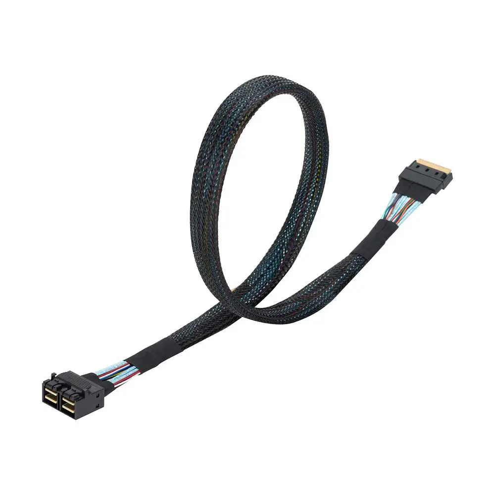 SilverStone SST-CPS08-8i Cable interno MiniSAS SFF-8643 a SlimSAS SFF-8654