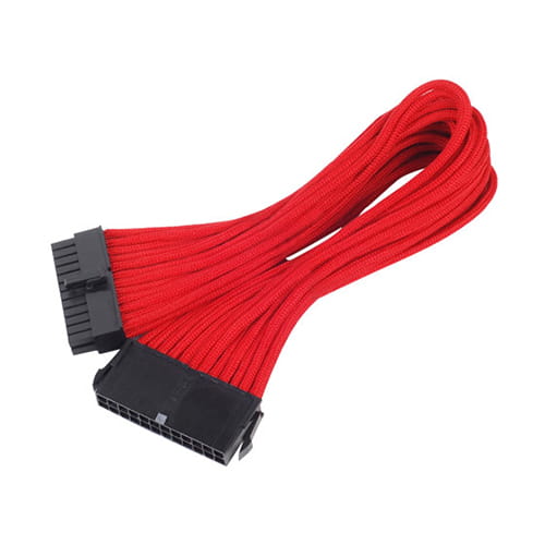 SilverStone PP07-MBR. Rojo. Extensor alimentación a placa