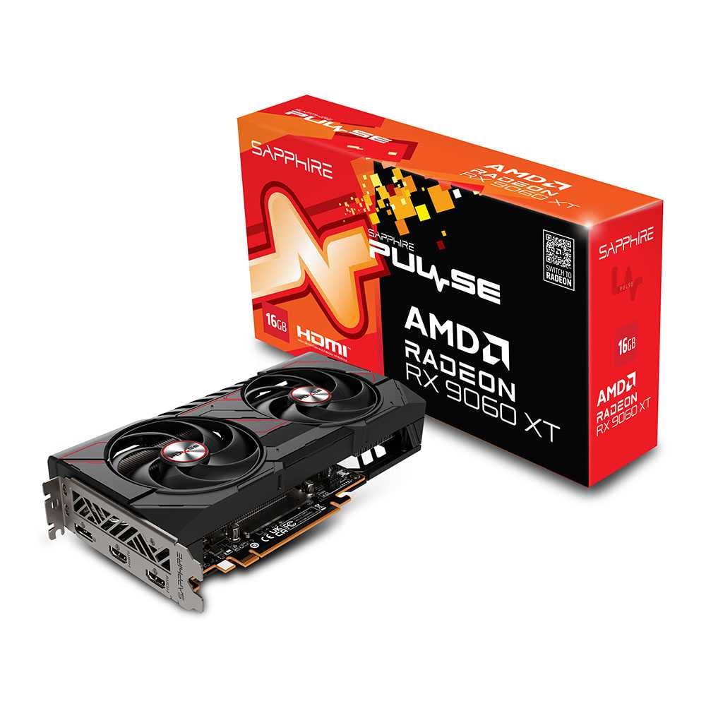 Sapphire RX 9060 XT Pulse OC 16Gb GDDR6