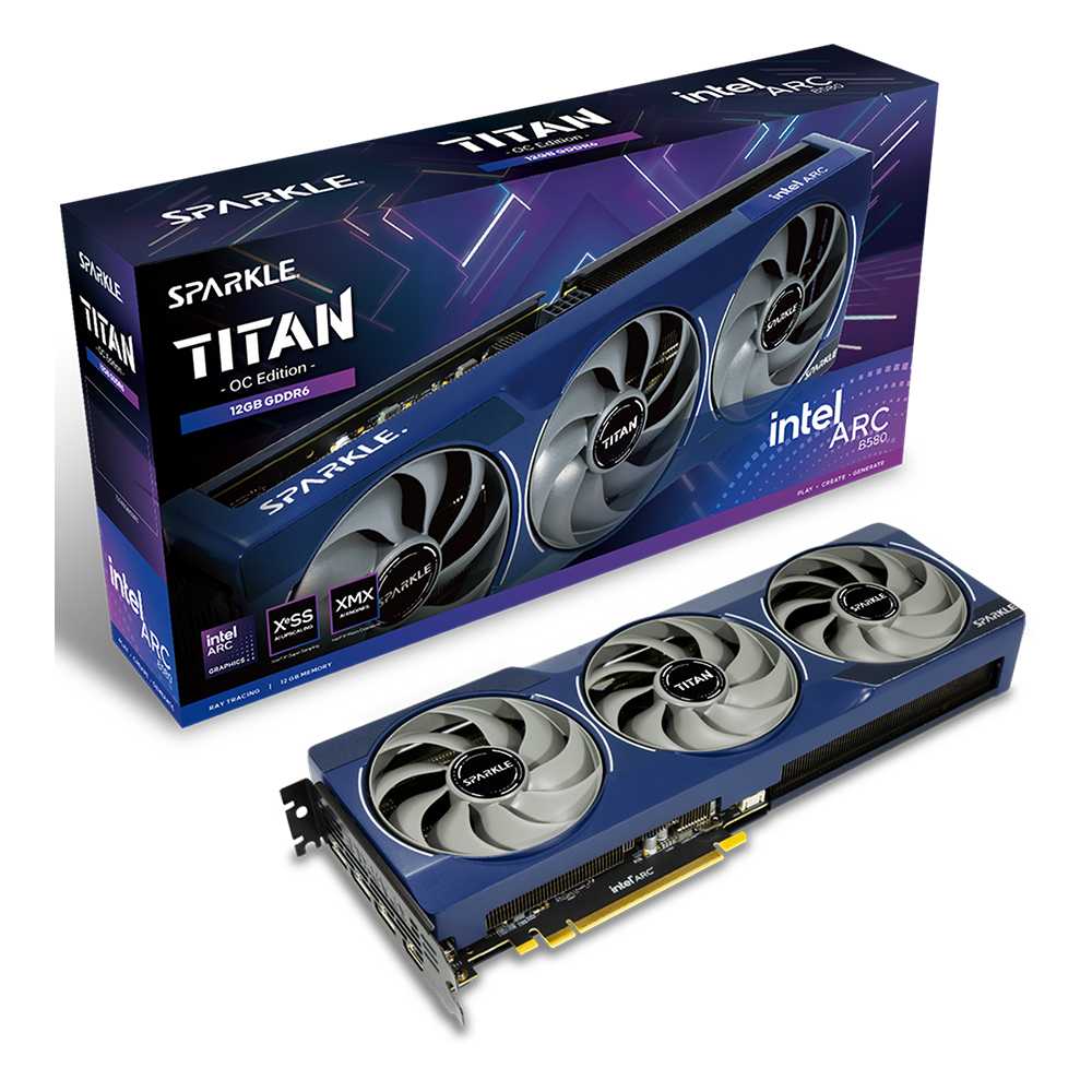 Sparkle Intel Arc B580 Titan OC 12Gb GDDR6