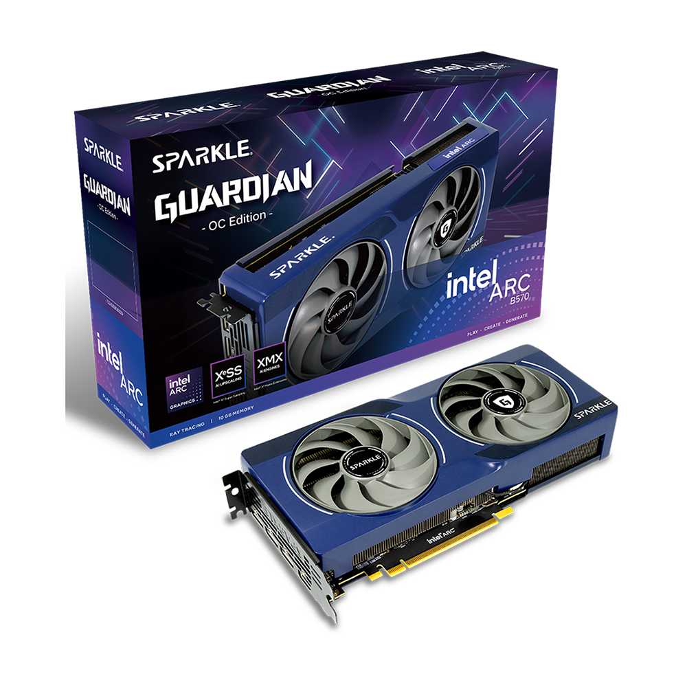 Sparkle Intel Arc B570 Guardian OC 10GB GDDR6