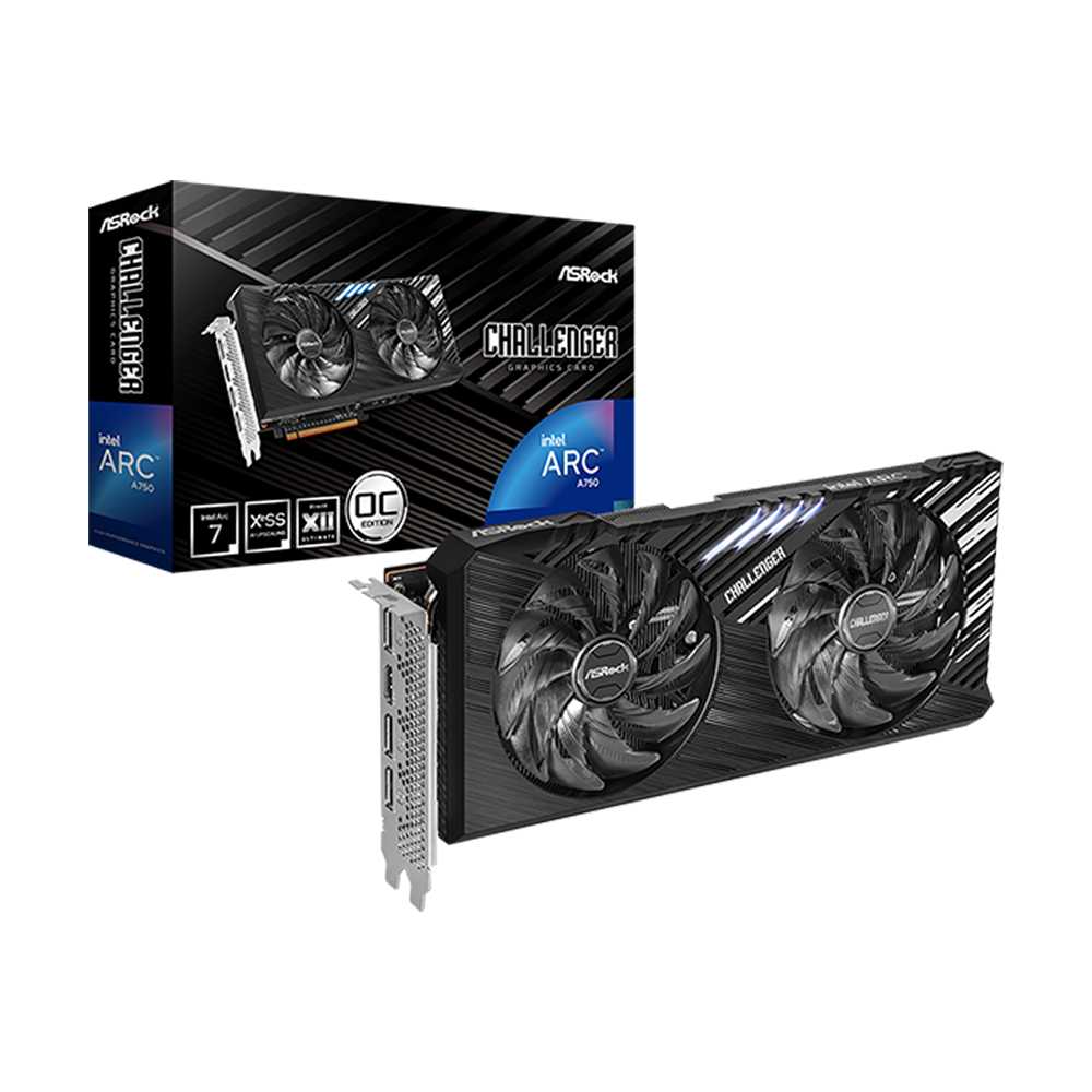 Asrock Intel Arc A750 Challenger SE OC 8Gb GDDR6