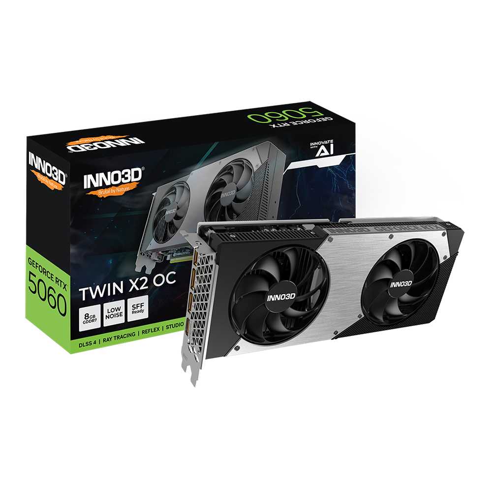 Inno3D RTX 5060 Twin X2 OC 8Gb GDDR7