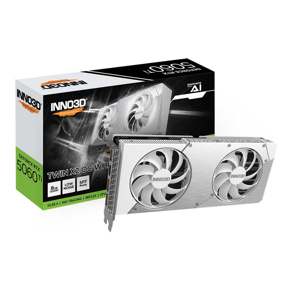 Inno3d RTX 5060 Ti Twin X2 OC White 8Gb GDDR7